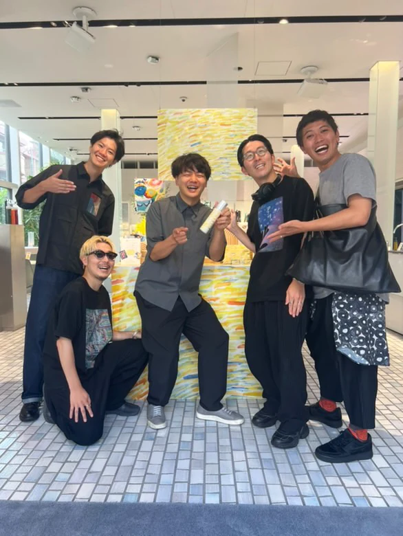 ヘラルボニーのみんなとばったり遭遇。